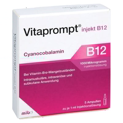 Vitaprompt injekt B12 1000 Mikrogramm