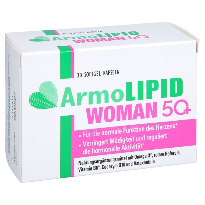 ARMOLIPID WOMAN 50+ Weichkapseln