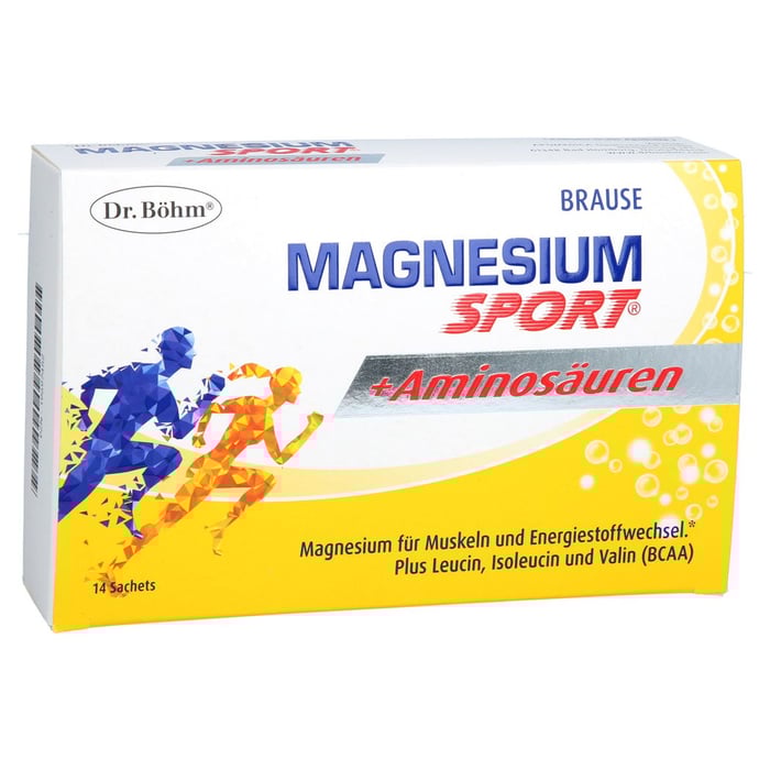 DR.BÖHM Magnesium Sport+Aminosäuren Granulat