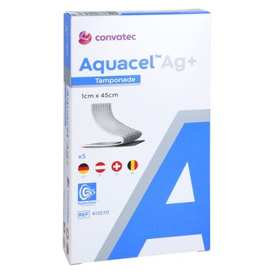 Aquacel Ag+ 1x45 cm Tamponaden Avitamed