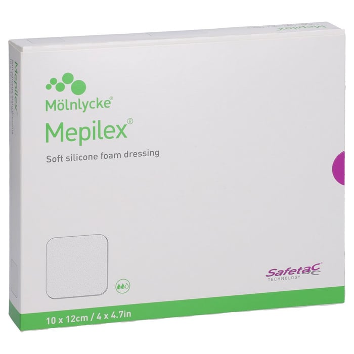 MEPILEX 10x12 cm Schaumverband