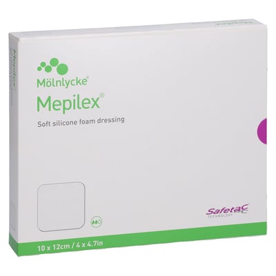 MEPILEX 10x12 cm Schaumverband Docpharm