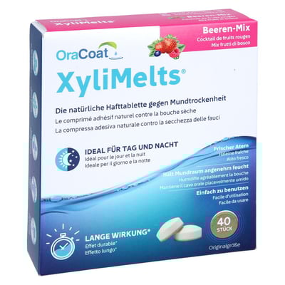XYLIMELTS Hafttabletten Beeren-Mix OraCoat