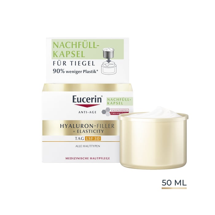 Eucerin Hyaluron-Filler + Elasticity Tag LSF 30 Nachfüllkapsel