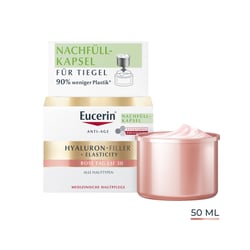 Eucerin Hyaluron-Filler + Elasticity Rosé Tag LSF 30 Nachfüllkapsel