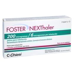 FOSTER NEXThaler 200/6 µg 120 ED Inhalationspulver