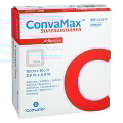 CONVAMAX Superabsorber adhäsiv 10x10 cm