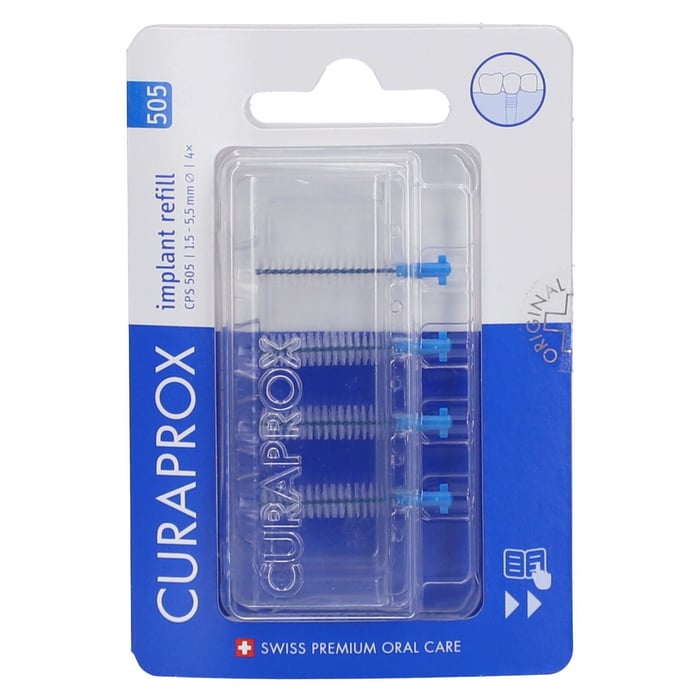 CURAPROX CPS 505 Interdentalb.implant 1,5-5,5 mm