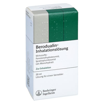 Berodualin 250 µg/500 µg Inhalationslösung für einen Vernebler