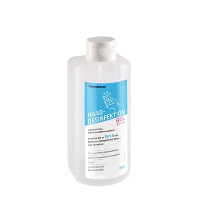 DOMOTHERM Hand-Desinfektions-Gel forte ohne Pump. Produktbild 1