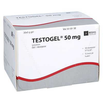 TESTOGEL 50 mg transdermales Gel