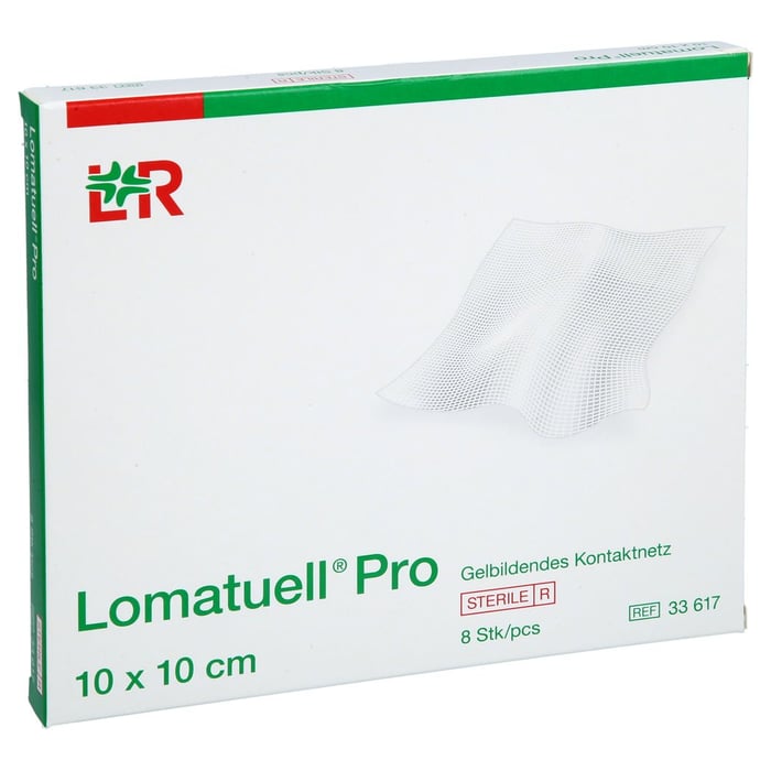 LOMATUELL Pro 10x10 cm steril