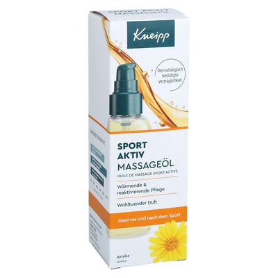 KNEIPP Massageöl Sport Aktiv Produktbild 1