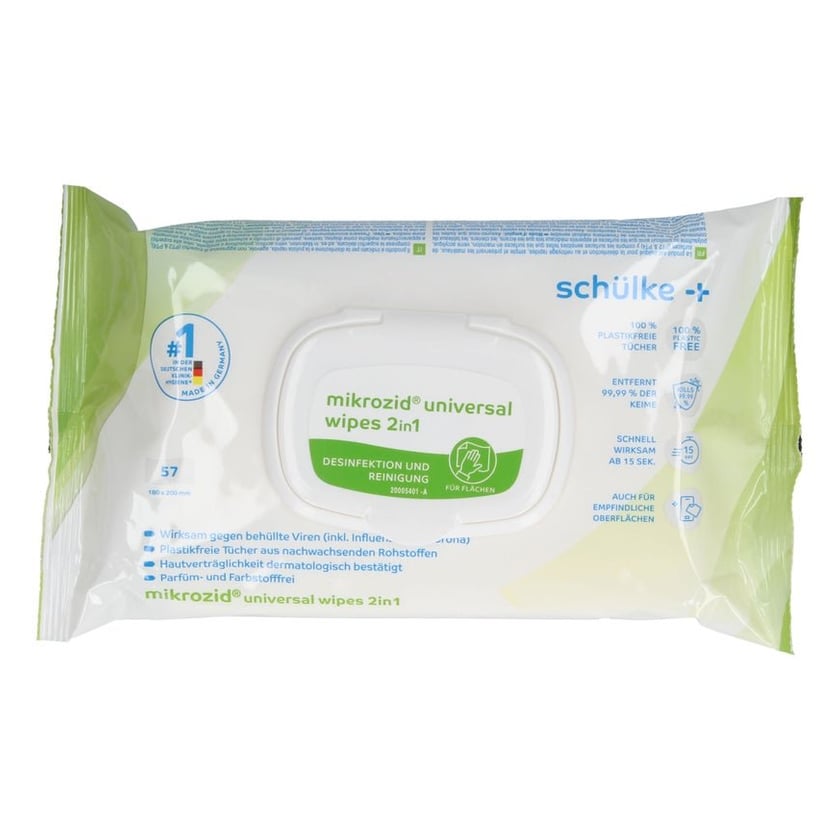 MIKROZID universal wipes 2in1 Flächendes.