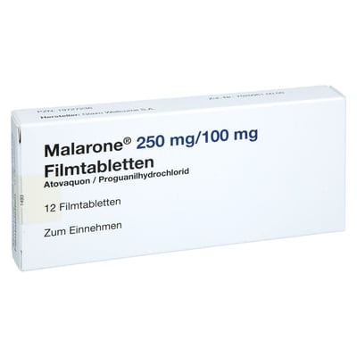 Malarone 250 mg/100 mg