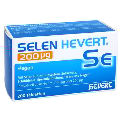 SELEN HEVERT 200 µg Tabletten
