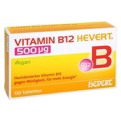 VITAMIN B12 HEVERT 500 µg Tabletten