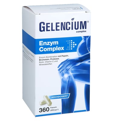 GELENCIUM Enzym Complex hochdos.m.Bromelain Kaps.