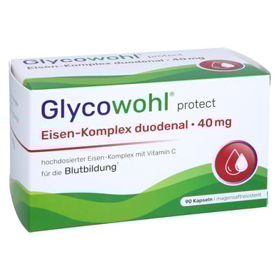 GLYCOWOHL Eisen-Komplex duodenal 40 mg+Vit.C Kaps.