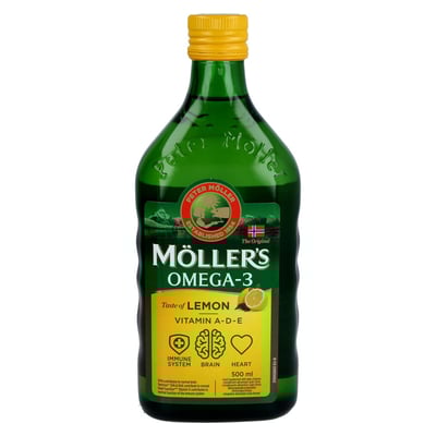 MÖLLER'S Omega-3 Zitrone Öl