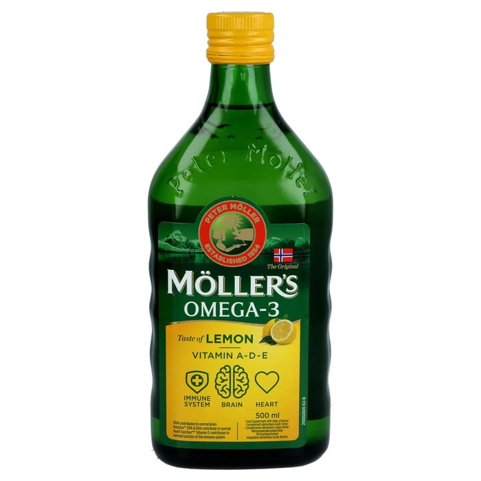 MÖLLER'S Omega-3 Zitrone Öl