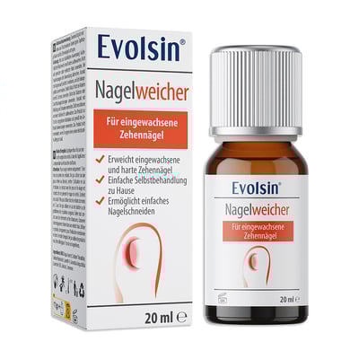 EVOLSIN Nagelweicher f.eingewachse.Zehennägel Lsg.