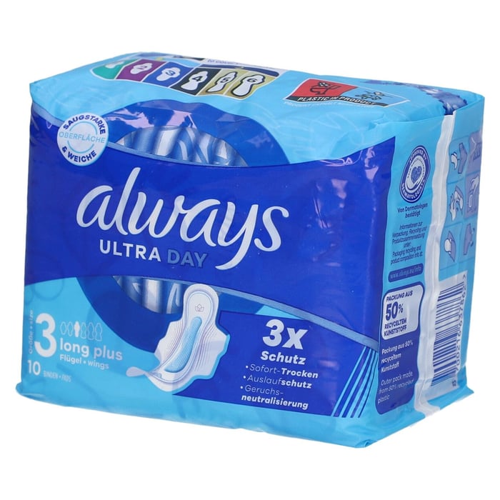 ALWAYS Ultra Binden long plus mit Flügeln