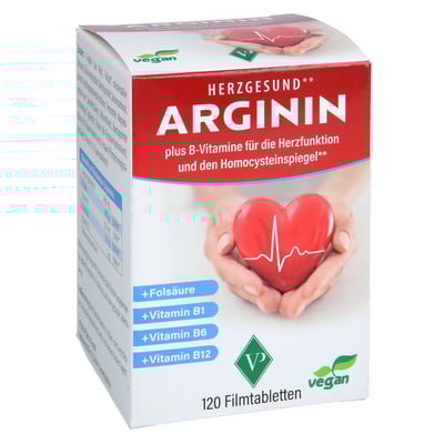 ARGININ HERZGESUND+Vit.B1+B6+B12+Folsäure Filmtab.