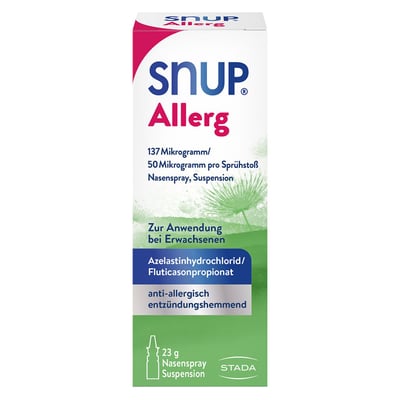 Snup Allerg 137 Mikrogramm/50 Mikrogramm pro Sprühstoß
