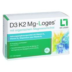 D3 K2 Mg-Loges Kapseln
