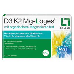 D3 K2 Mg-Loges Kapseln