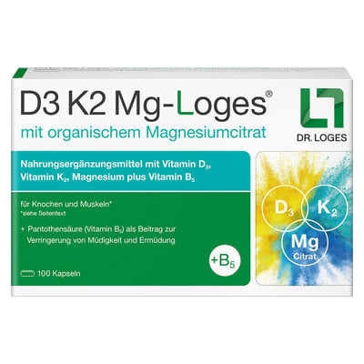 D3 K2 Mg-Loges Kapseln