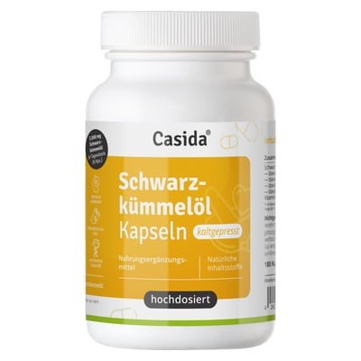 SCHWARZKÜMMELÖL Kapseln 3000 mg hochdosiert