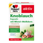 DOPPELHERZ Knobl.Kap.m.Mistel+Weißdorn+Vitamin B1