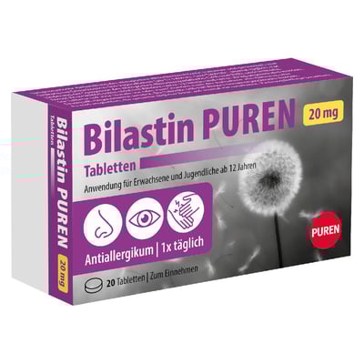 Bilastin PUREN 20 mg