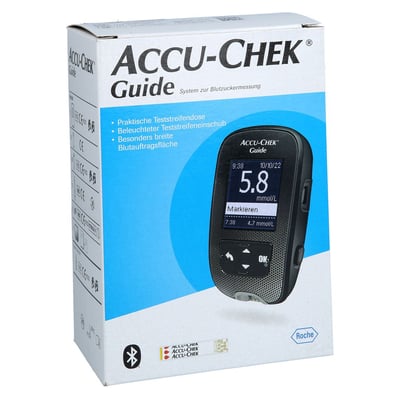 Accu-Chek Guide Blutzuckermessgerät Set mmol/l