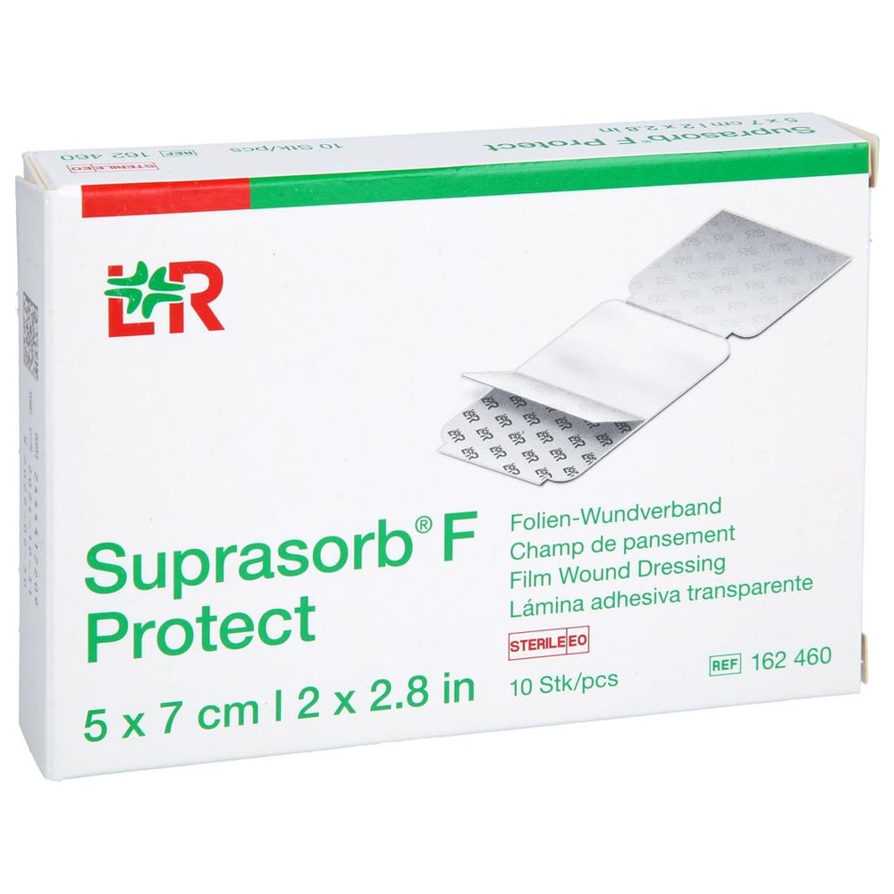 SUPRASORB F Protect Folien-Wundverb.5x7 cm ste.