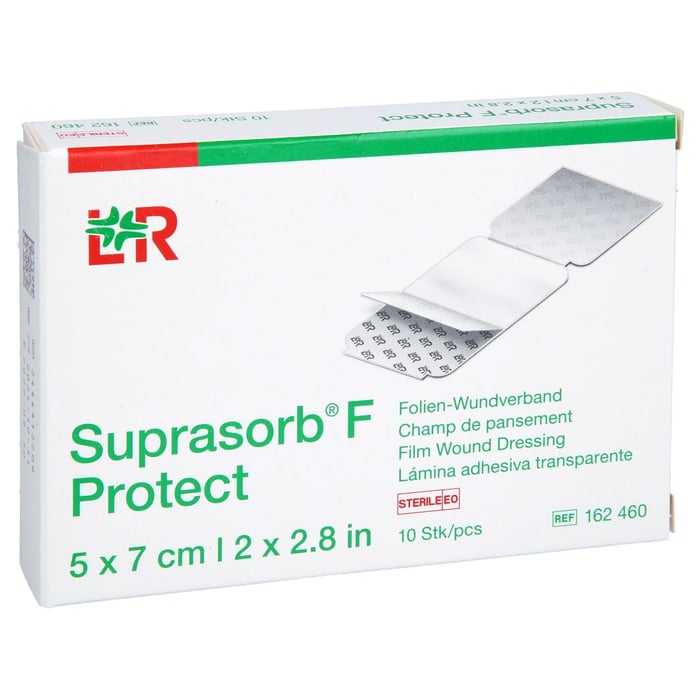 SUPRASORB F Protect Folien-Wundverb.5x7 cm ste.