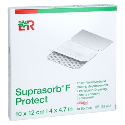 SUPRASORB F Protect Folien-Wundverb.10x12 cm ste.