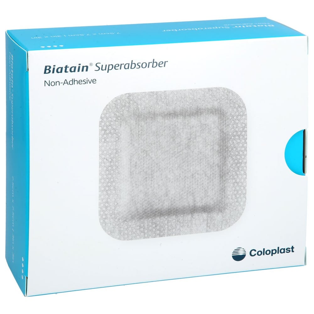 BIATAIN Superabsorber nicht-haftend 7,5x7,5 cm