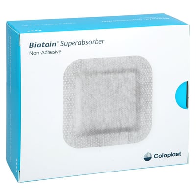 BIATAIN Superabsorber nicht-haftend 7,5x7,5 cm