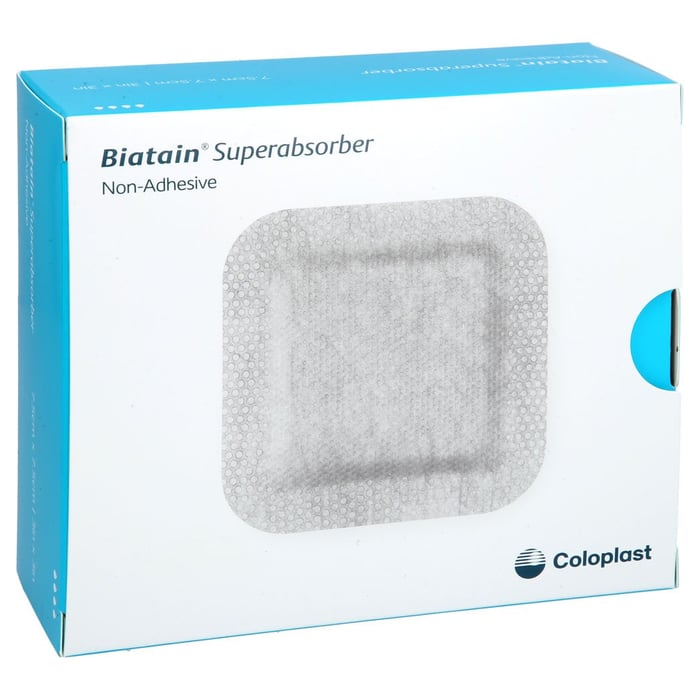 BIATAIN Superabsorber nicht-haftend 7,5x7,5 cm