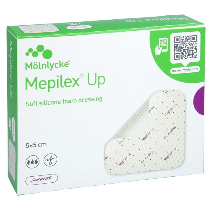 MEPILEX Up 5x5 cm Schaumverband
