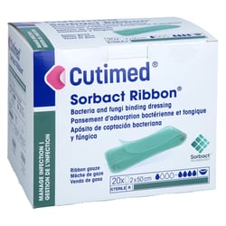 CUTIMED Sorbact Tamponaden 2x50 cm