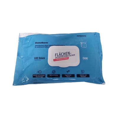 DOMOTHERM Flächen-Desinfektionstücher