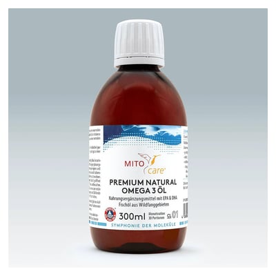 PREMIUM NATURAL Omega-3 Öl Produktbild 1