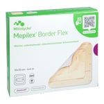 Mepilex Border Flex Schaumverband haftend 10x10 cm Tovalcare Produktbild 1