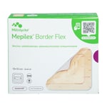 Mepilex Border Flex Schaumverband haftend 10x10 cm Tovalcare Produktbild 2