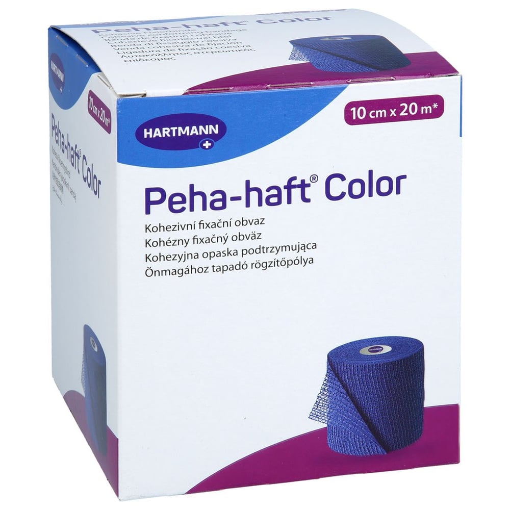 PEHA-HAFT Color Fixierb.latexfrei 10 cmx20 m blau ToValCare