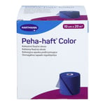 Peha-haft Color Fixierbinde latexfrei 10 cmx20 m blau Tovalcare Produktbild 2
